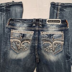 Rock Revival Yandel Bootcut Jeans - Size 34